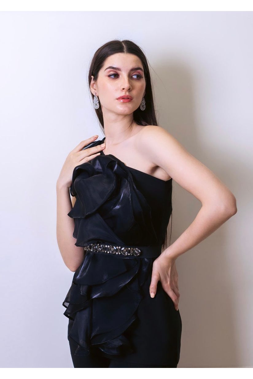 ELINOR RUFFLE COORD SET