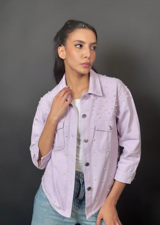 PEARL KISSED LILAC JACKET